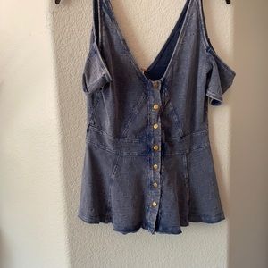 Off the shoulder blouse